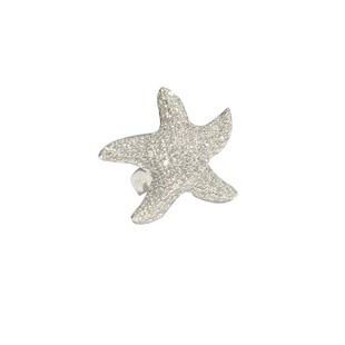 18K镶嵌钻石海星百变吊坠多功能可拆卸扣环项链百搭珠宝翡翠项圈