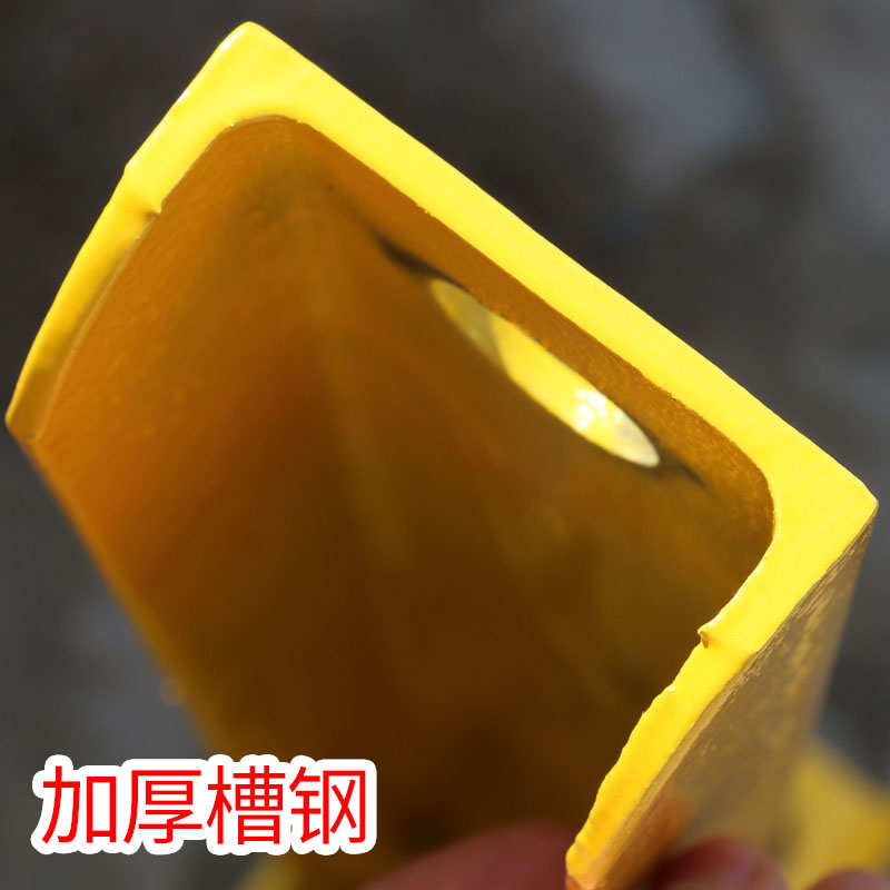 槽钢车位锁地锁加厚防撞地锁防压停车桩汽车停车位固定三角占位锁