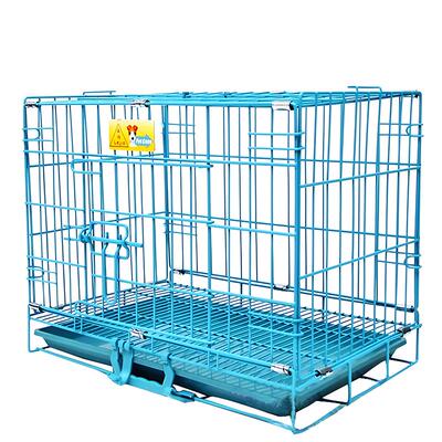 乐佳宠物犬泰迪猫笼大号折叠加粗