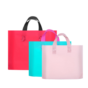 服装店袋子加厚磨砂塑料袋女装童装手提袋定制购物袋订做印LOGO