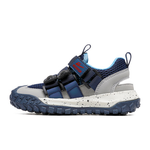 回力童鞋男童运动鞋2026夏季新款男孩透气网鞋魔术贴包头儿童凉鞋