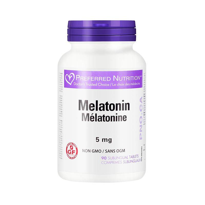 PN褪黑素安瓶助眠安眠片非软糖改善学生失安眠神退黑色素90粒