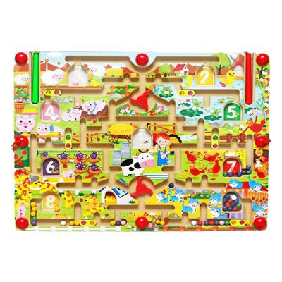 DHA益智玩具迷宫磁力走珠注意力