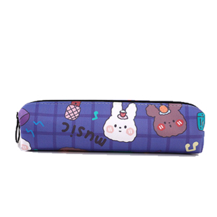 可爱迷你笔袋便携小容量女小学生简约小巧幼儿园圣诞节铅笔袋皮质