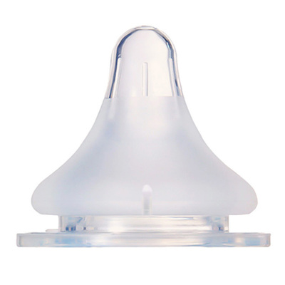 宽口径通用硅胶奶嘴仿母乳8个装