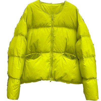 2025冬新款加厚白鸭绒面包服