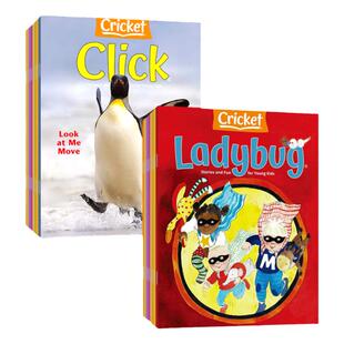 【2025年现货】Ladybug/Click杂志蟋蟀童书系列3-6岁cricket英文杂志1-12月全年订阅少儿启蒙儿童学前幼儿英文早教期刊