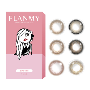 【年货节】T-Garden FLANMY美瞳半年抛1片*4盒隐形眼镜