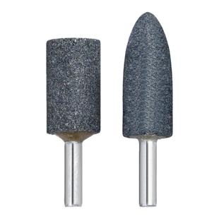 棕刚玉磨头带柄砂轮磨头电磨头电动打磨头砂轮磨头圆柱圆锥形6mm