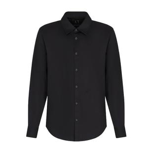 ARMANI EXCHANGE/阿玛尼春夏男纯棉长袖商务人夫感西装白衬衫上衣