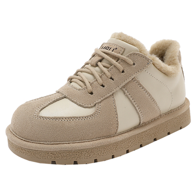 MBU防水德训鞋女小白鞋棉鞋