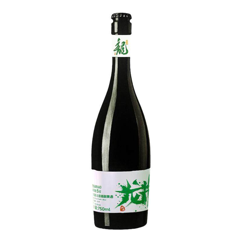 西湖印象3号白龙比利时风味龙井小麦白啤酒精酿啤酒750ml*6瓶装