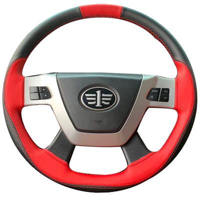 福田奥铃速运pro小钢炮玉兔3智蓝ELPlus HL货车D型真皮方向盘把套