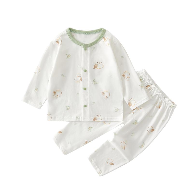 棉恋森婴儿衣服夏季分体套装纯棉