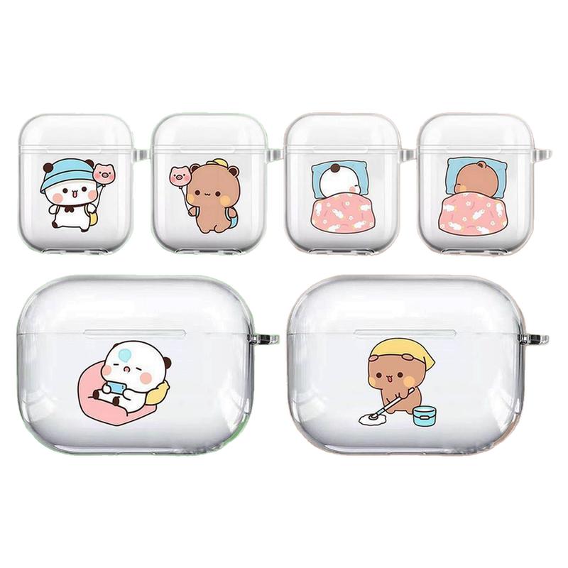 可爱布布airpods4代一二高颜值保护壳123代Pro2治愈情侣耳机套软壳