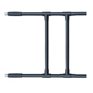 花园拱门连接配件拱门月季花架爬藤架加宽横杆加高组件半卡链接杆