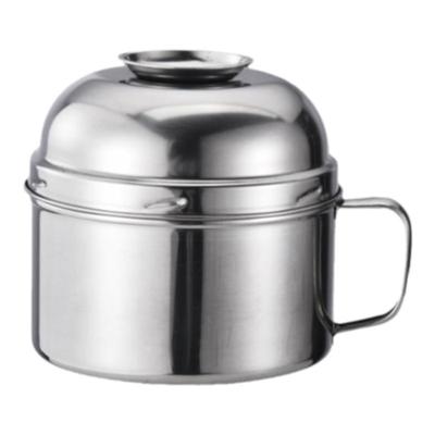 不锈钢大容量饭盒带盖泡面碗