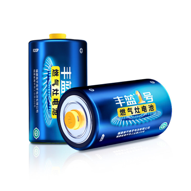 南孚1号电池大号一号1.5V碱性LR20燃气煤气炉灶热水器手电筒丰蓝