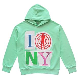 CPFM.XYZ合作款I Love NYC Moon Man Hoodie 字母大logo帽衫卫衣