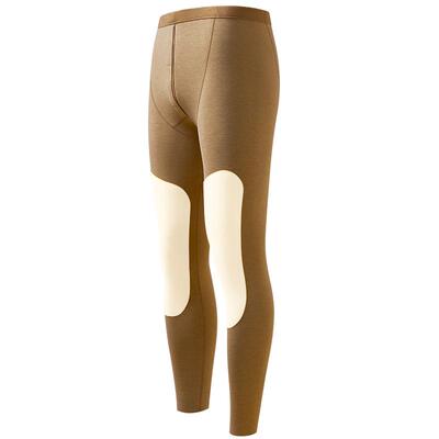 简云羊毛蚕丝发热德绒加厚保暖裤