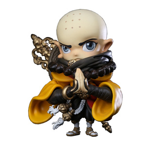 末那出品丨斗战神萌宠第4弹《糖长老》暗黑西游Q版圣僧手办雕像