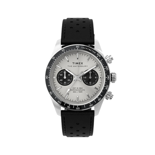 Timex/天美时 Waterbury休闲男士不锈钢防水腕表运动商务学生手表