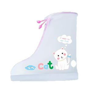 儿童雨鞋套防雨水防滑男女童小学生加厚耐磨防雪鞋卡通宝宝雨靴套