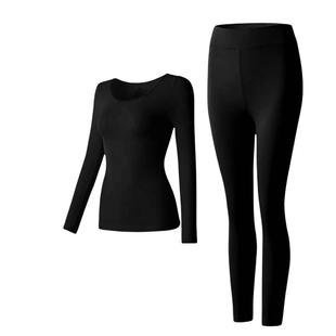 37度恒温超薄发热保暖内衣女士秋衣秋裤套装热能肌底美肤衣打底衫