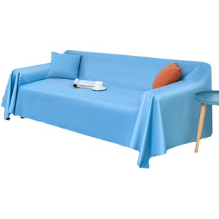 防猫爪防水布沙发隔尿防毛盖布床上防尘防水遮盖布料遮尘防脏罩布