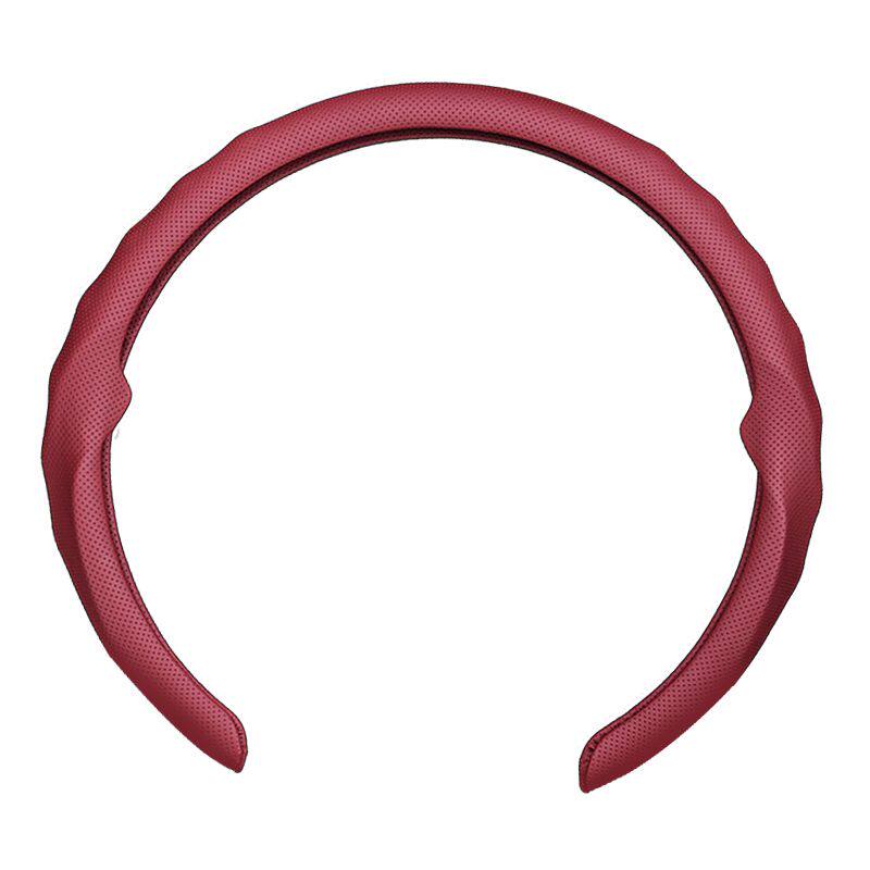 汽车方向盘保护套5D夏季四季通用防晒冰丝超薄防滑翻毛皮男女把套