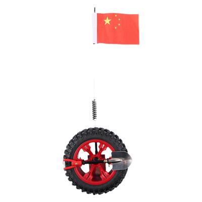 车尾汽车装饰小备胎迷你轮胎国旗