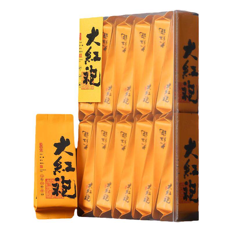 大红袍茶叶500g武夷岩茶正宗肉桂礼盒装花香水仙乌龙茶奇兰散装茶