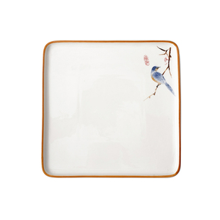 陶瓷盘子凉菜盘家用菜盘牛排西餐盘平盘高档会所酒店饭店创意餐具