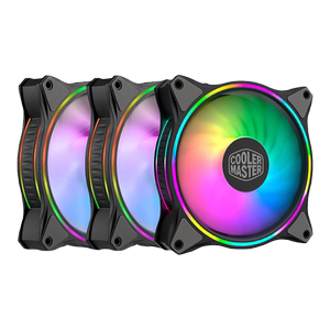 酷冷至尊mf120 Halo 机箱RGB风扇12厘米台式主机散热CPU风扇叶