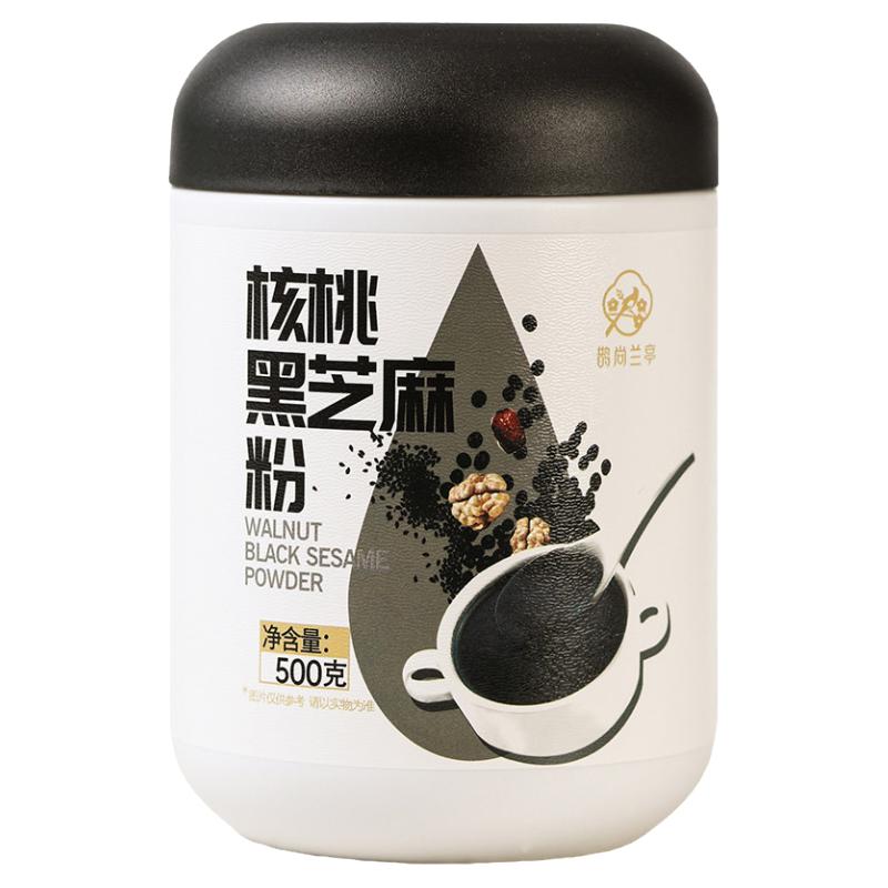 鵲尚蘭亭核桃黑芝麻粉官方正品核桃黑芝麻糊官方正品中老年?duì)I養(yǎng)餐