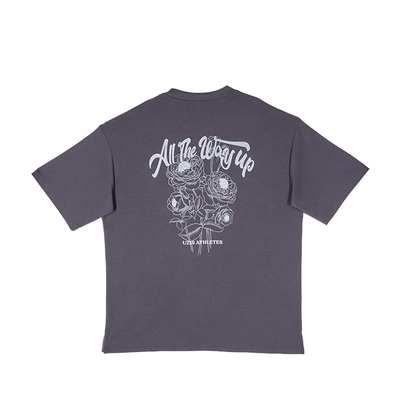 有志者UZIS运动T恤男怒放