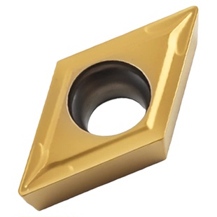金属陶瓷菱形数控刀片DCMT11T304-SL 黄色陶瓷菱形内孔镗车刀片