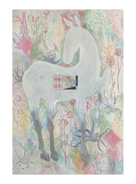 乌克兰画家现代简约抽象客厅装饰画潮流艺术餐厅壁画玄关走廊挂画