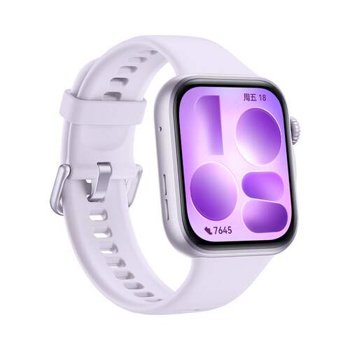 【国家补贴】HUAWEI WATCH FIT 5 超轻薄大屏 腕上微运动 强劲续航 光织银 风信紫 FIT 4升级