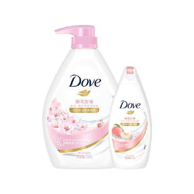 多芬沐浴露730g+300g