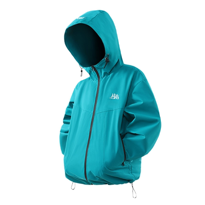 男连帽轻薄保暖户外夹克外套通勤