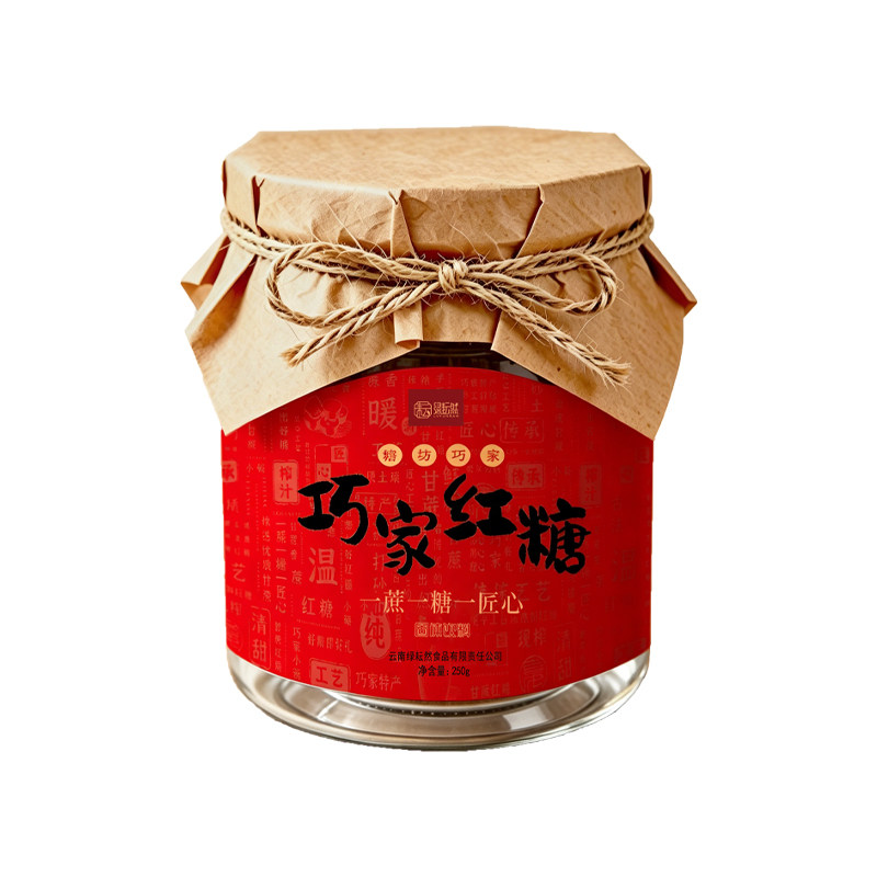 罐装云南小碗红糖250g