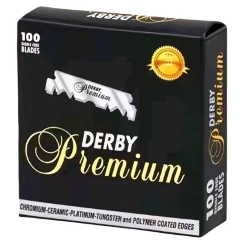 Derby折半单刃剃须刀片100片装