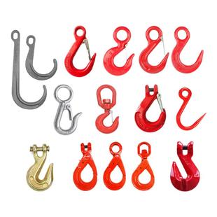 钢管钩子起重吊钩大开口钩环眼挂钩货钩羊角吊钩起重吊具吊索具