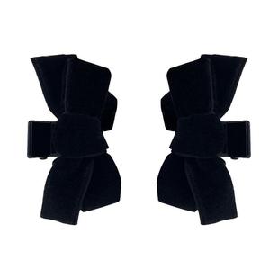 王心凌同款秋冬丝绒小爪夹公主发夹发饰小号抓夹发卡侧边刘海夹女