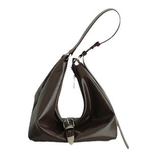 shevennie时尚真皮单肩手提大容量托特包腋下包 女包2026春夏新款