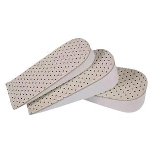 包邮隐形男女舒适真皮增高垫半垫牛皮内增高鞋垫女士男式1234cm