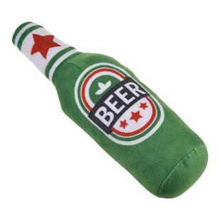 宠物毛绒发声玩具伏特加威士忌酒瓶可乐罐美年达狗狗啃咬磨牙玩具