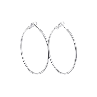 6.28韩国nyunyu饰品简约百搭耳圈合金圆圈耳环小众高级设计款耳饰