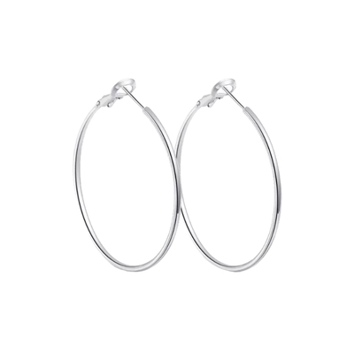 6.28韩国nyunyu饰品简约百搭耳圈合金圆圈耳环小众高级设计款耳饰